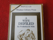Load image into Gallery viewer, Vintage Sexy Erotic Adult Paperback Book/ Novel A Wife Defiled 1974 Z