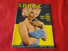 Load image into Gallery viewer, Vintage Nude Erotic Sexy Adult Magazine Spree 1960 JB3a