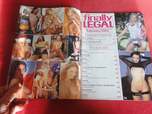 Load image into Gallery viewer, Vintage Nude Erotic Sexy Adult Magazine Finally Legal February 2003 JB20