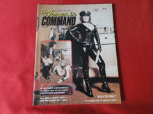 Load image into Gallery viewer, Vintage Nude Erotic Sexy Adult Magazine BDSM Women In Command 1981 JB63