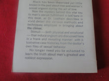 Load image into Gallery viewer, Vintage Erotic Adult Paperback Book/Novel The Sexual Climax 1967 Y