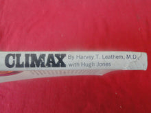 Load image into Gallery viewer, Vintage Erotic Adult Paperback Book/Novel The Sexual Climax 1967 Y