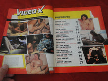 Load image into Gallery viewer, Vintage Nude Erotic Sexy Adult Magazine Video-X August 1983 P100