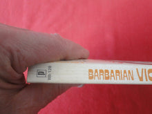 Load image into Gallery viewer, Vintage Adult Paperback Novel/Book Eros Goldstripe Barbarian Victim 1975 G2