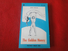 Load image into Gallery viewer, Vintage Sexy Erotic Adult Paperback Book/ Novel The Golden Honey 1969 X30