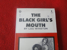 Load image into Gallery viewer, Vintage Sexy Erotic Adult Paperback Book/ Novel The Black Girl's Mouth 1975 X30
