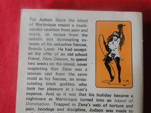 Load image into Gallery viewer, Vintage Adult Paperback Novel/Book Eros Goldstripe Island of Domination 1973 FOXING G2