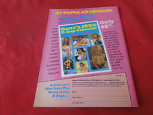 Load image into Gallery viewer, Vintage Nude Erotic Sexy Adult Big Tit Magazine Gent January 1986 P82