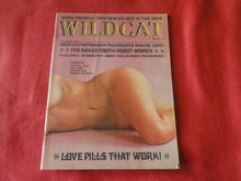 Load image into Gallery viewer, Vintage Nude Erotic Sexy Adult Magazine Wildcat May 1970 JB3a