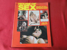 Load image into Gallery viewer, Vintage Nude Erotic Sexy Adult Magazine House of Sex 1982 JB12