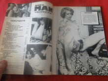 Load image into Gallery viewer, Vintage Nude Erotic Sexy Adult Magazine Man To Man Spring 1977 G8