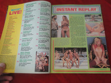 Load image into Gallery viewer, Vintage Nude Erotic Sexy Adult Magazine Live February 1983 Lisa DeLeeuw Serena P100