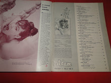 Load image into Gallery viewer, Vintage Nude Erotic Sexy Adult Magazine Adam 1961 JB4a