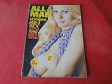 Load image into Gallery viewer, Vintage Nude Erotic Sexy Adult Magazine All Man July 1974 JB28