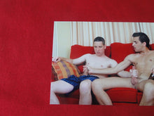 Load image into Gallery viewer, Vintage Gay Interest Nude Hot Hung Male Photo 5 x 7 Mutual Masturbation   H41j