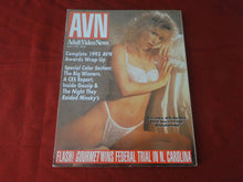 Load image into Gallery viewer, Vintage Nude Erotic Sexy Adult Magazine AVN Adult Video News March 1993 P100