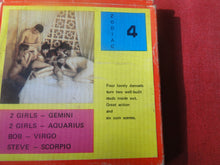Load image into Gallery viewer, Vintage 8MM Adult Pornographic Smoker Stag Film Zodiac 4 X32
