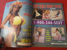 Load image into Gallery viewer, Vintage Nude Erotic Sexy Adult Magazine Big Tops Christy Canyon November 1991 JB28
