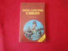 Load image into Gallery viewer, Vintage Adult Paperback Novel/Book Dog-Loving Virgin PB4