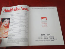 Load image into Gallery viewer, Vintage Nude Erotic Sexy Adult Magazine AVN Adult Video News May 1992 P100