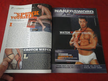 Load image into Gallery viewer, Vintage Adult Erotic Sexy Magazine Gay Interest Unzipped November 2005 P100
