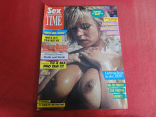 Load image into Gallery viewer, Vintage Nude Erotic Sexy Adult Magazine Sex Time 1990 JB21