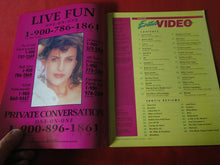 Load image into Gallery viewer, Vintage Nude Erotic Sexy Adult Magazine Erotic Video Guide April 1992 Heather Lere DI