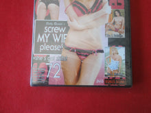 Load image into Gallery viewer, Vintage Adult Porn XXX DVD Erotic Movie SEALED Screw My Wife Please 72 PD