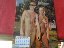 Load image into Gallery viewer, Vintage 1968 Official Nudism Today Calendar 1968 Color Pages         P87