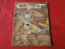 Load image into Gallery viewer, Vintage Nude Erotic Sexy Adult Magazine Gent February 1957 JB4