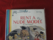 Load image into Gallery viewer, Vintage Adult Paperback Book/Novel Rent A Nude Model G2