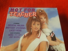 Load image into Gallery viewer, Vintage XXX VHS Porn Tape Adult Video Movie Hot For Teacher Crystal Wilder Lacey Rose V1