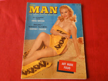 Load image into Gallery viewer, Vintage Nude Erotic Sexy Adult Magazine Modern Man April 1957 JB4
