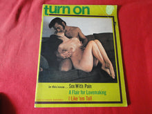 Load image into Gallery viewer, Vintage Nude Erotic Sexy Adult Magazine Turn On 1971 SCUFFED COVER 8