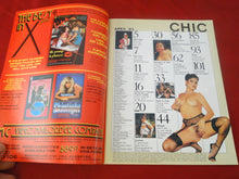 Load image into Gallery viewer, Vintage Nude Erotic Sexy Adult Magazine Chic April 1982 P101