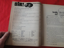 Load image into Gallery viewer, Vintage Nude Erotic Sexy Adult Magazine Sir October 1974 JB4