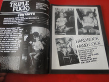 Load image into Gallery viewer, Vintage Nude Erotic Sexy Adult Magazine Triple Fuck 1986 P95