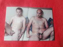 Load image into Gallery viewer, Vintage Gay Interest Nude Hot Hung Male Photo 5 x 7 Two Lovers H40