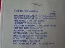 Load image into Gallery viewer, Vintage Adult XXX VHS Porn Tape Blue Vanities 1970s All Color X3