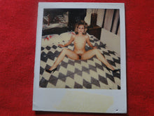 Load image into Gallery viewer, Vintage 1980s Nude Erotic Sexy Polaroid Nude Woman Photo Hispanic Honey Hairy Bush BBe