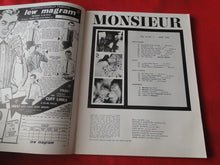 Load image into Gallery viewer, Vintage Nude Erotic Sexy Adult Magazine Monsieur June 1965 JB5