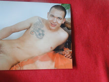 Load image into Gallery viewer, Vintage Gay Interest Nude Hot Hung Male Photo 5 x 7 Young Stud Masturbating H40