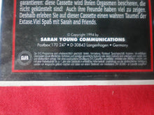 Load image into Gallery viewer, Vintage Adult XXX VHS Porn Tape Sarah & Friends 7 X3