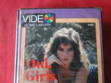 Load image into Gallery viewer, Vintage Adult XXX VHS Porn Tape Oui Girls Anne Ventura X3