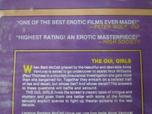 Load image into Gallery viewer, Vintage Adult XXX VHS Porn Tape Oui Girls Anne Ventura X3