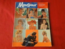 Load image into Gallery viewer, Vintage Nude Erotic Sexy Adult Magazine Monsieur March 1960 JB5