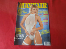 Load image into Gallery viewer, Vintage Nude Erotic Sexy Adult Magazine Mayfair 1992 DIa