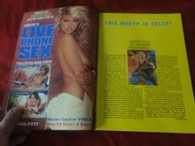 Load image into Gallery viewer, Vintage Nude Erotic Sexy Adult Magazine XXX Velvet December 1988 P110
