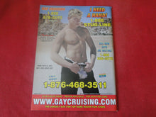 Load image into Gallery viewer, Vintage Adult Erotic Sexy Magazine Gay Interest Blue Boy March 2000 JB25