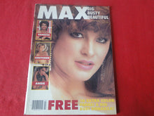 Load image into Gallery viewer, Vintage Nude Erotic Sexy Adult Magazine Max July 1986 JB58